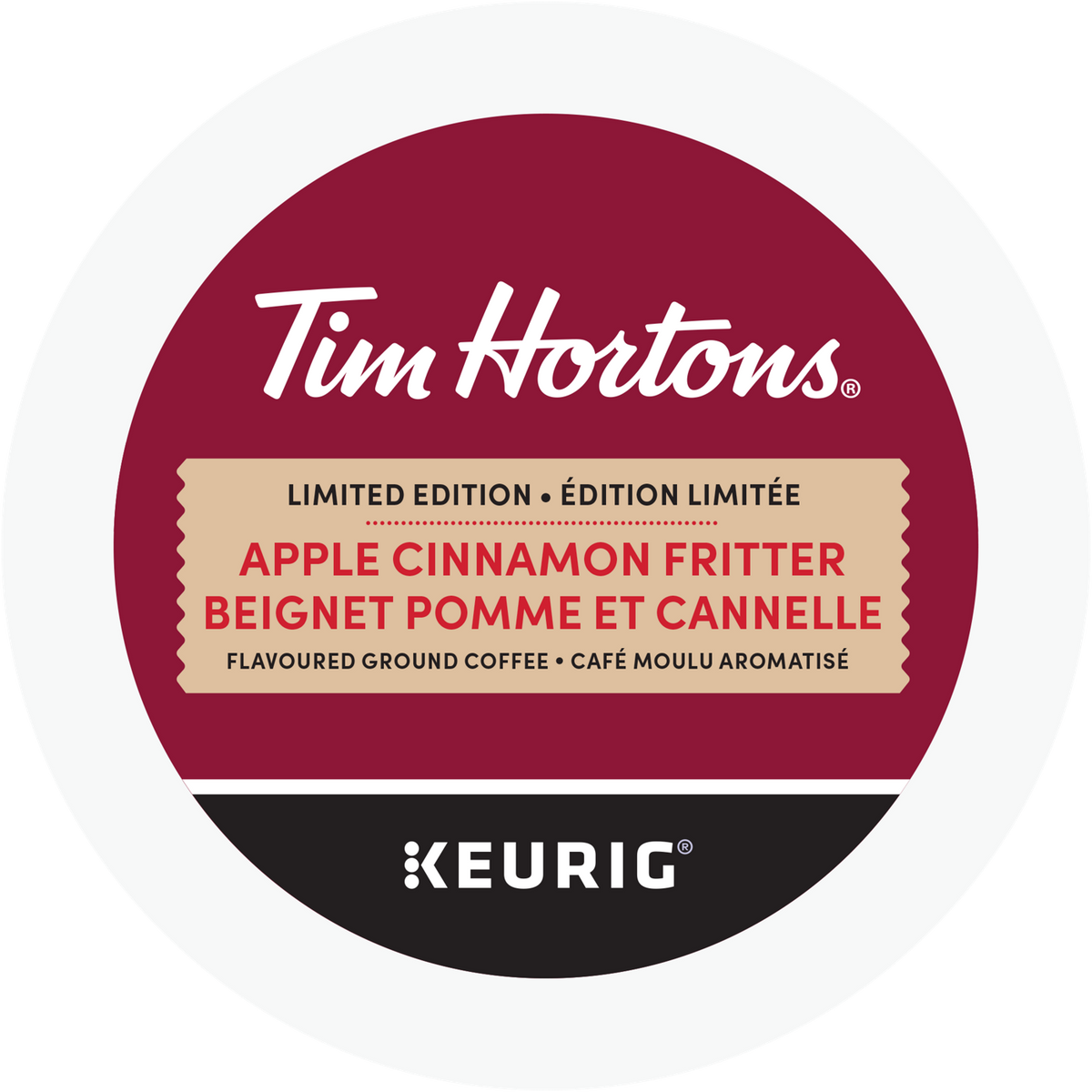 Tim Hortons Apple Cinnamon Fritter D4