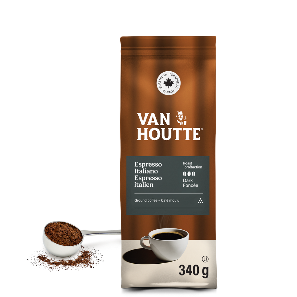 Van Houtte Italiano Espresso Dark Roast Ground Coffee R3