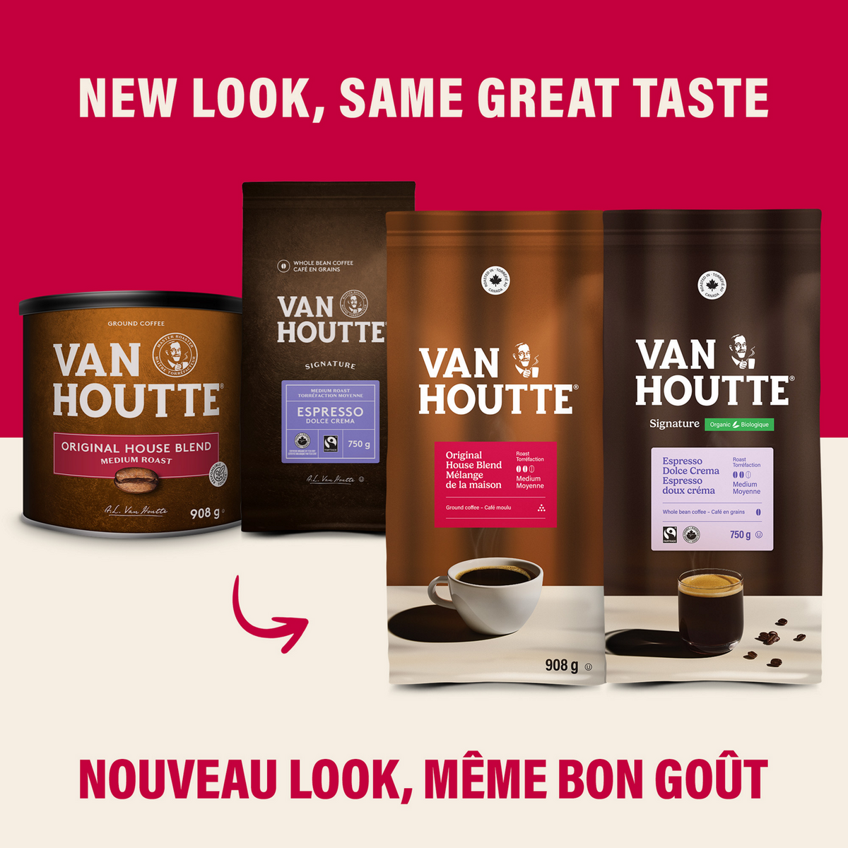 Van Houtte Irish Cream Light Roast Ground Coffee Y9