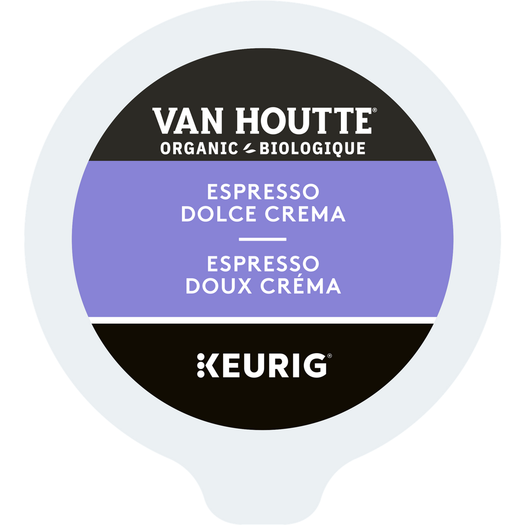 Van Houtte Espresso Dolce Crema Organic Fairtrade Medium Roast Coffee W6