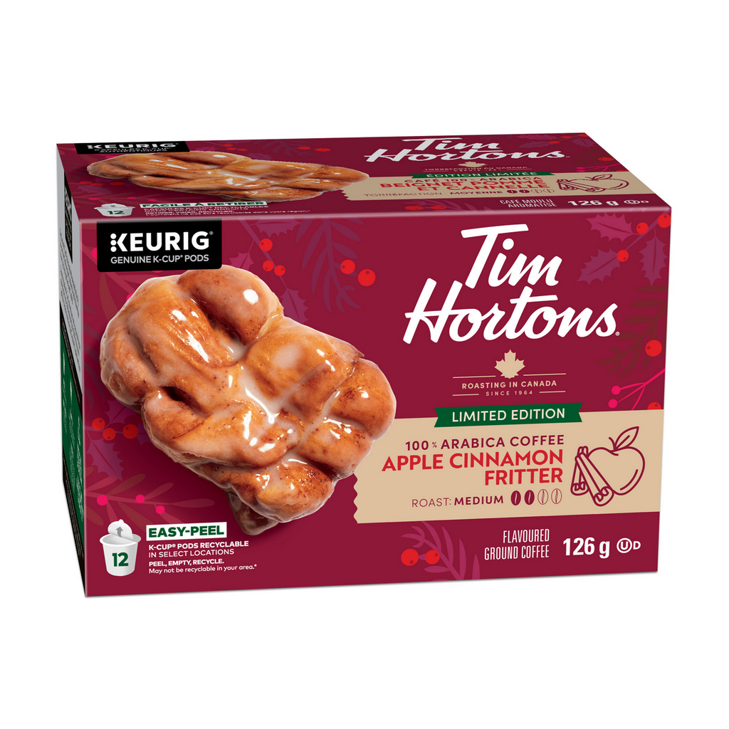 Tim Hortons Apple Cinnamon Fritter D4