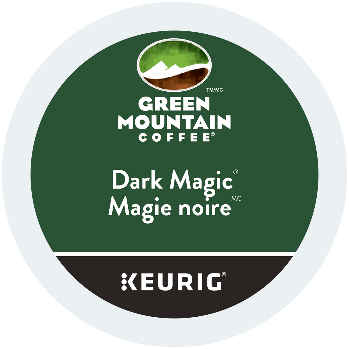 Green Mountain Coffee Dark Magic Extra Bold Dark Roast Coffee W8