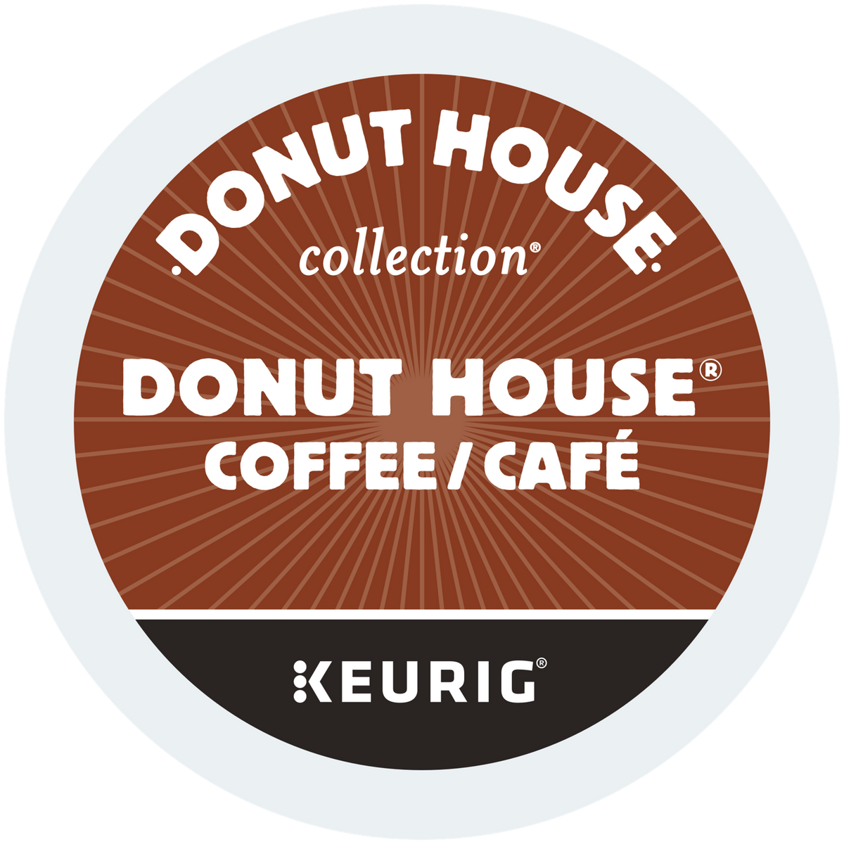 Donut House Coffee Regular Light Roast Coffee U8