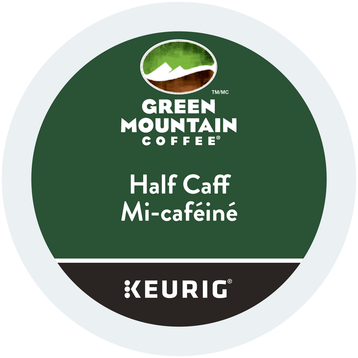 Green Mountain Coffee Half-Caff Medium Roast Coffee D5