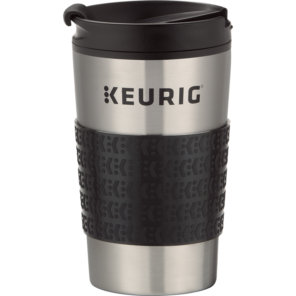 Keurig® insulated stainless steel travel mug 12oz J8