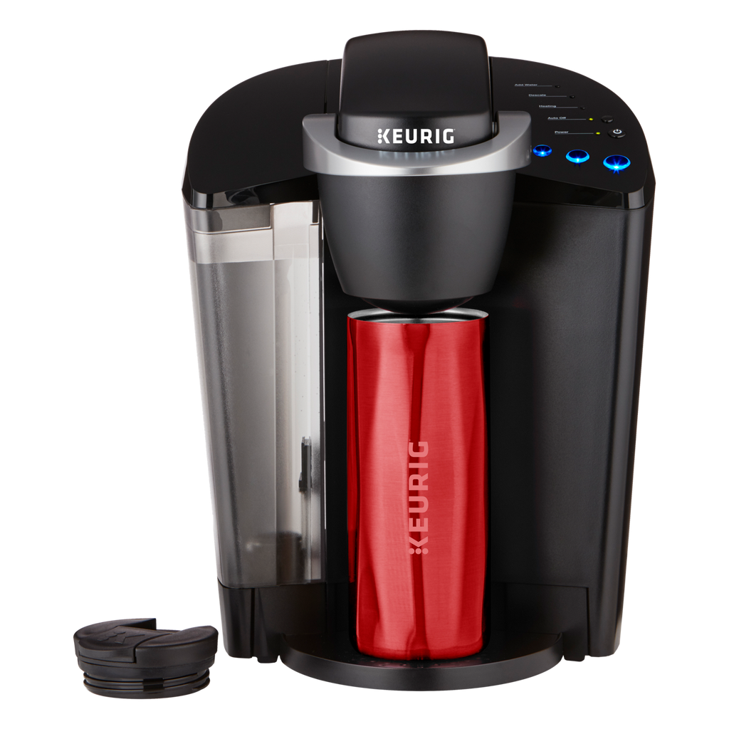14oz. Faceted Travel Mug Red S7