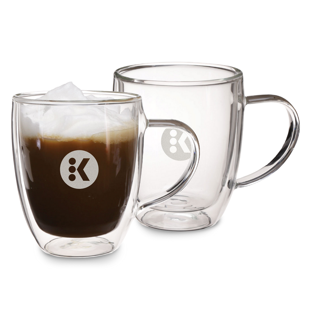 Keurig® Double Wall Glass Mug 12 Oz. V8