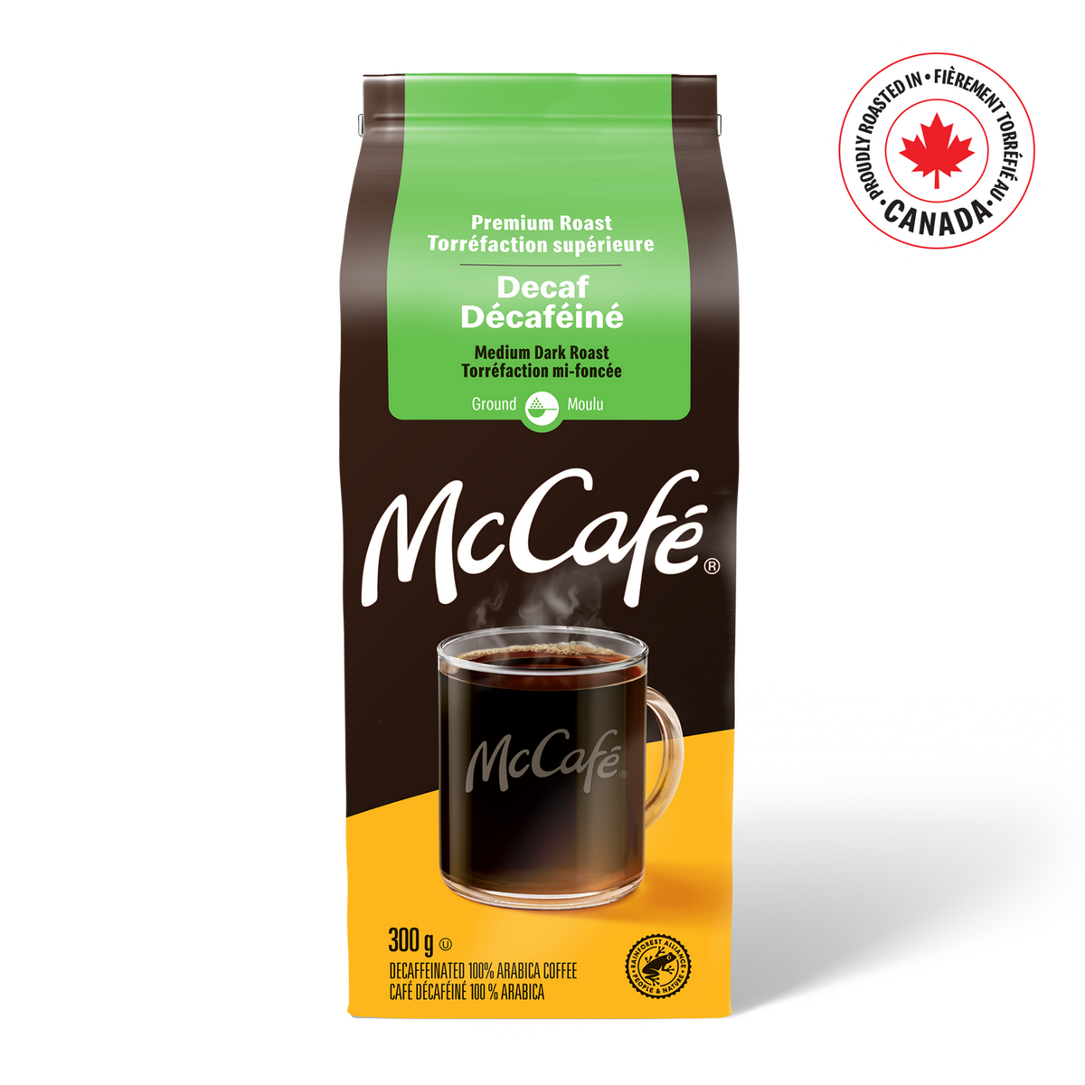 McCafé Premium Medium Dark Roast Decaf Ground Coffee O7