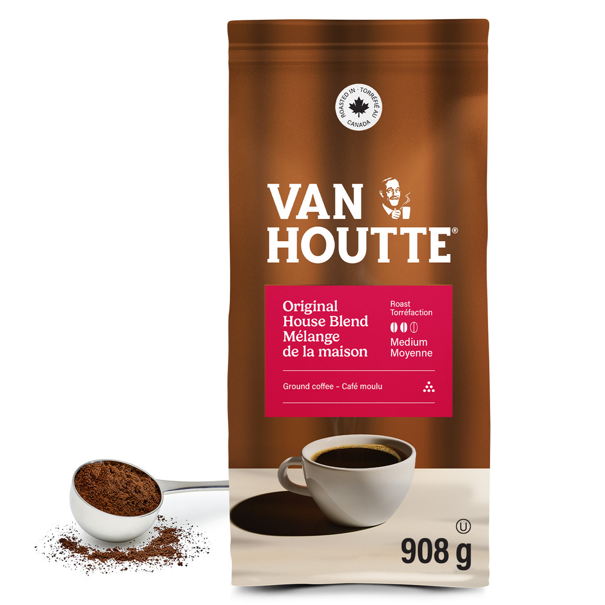 Van Houtte Original House Blend Medium Roast Ground Coffee T4