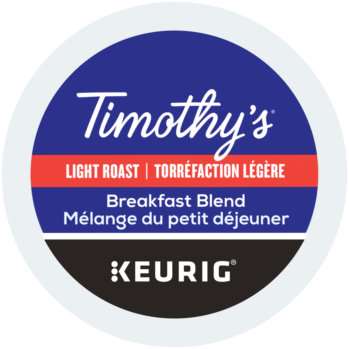 Timothy's Breakfast Blend Light Roast Coffee C1
