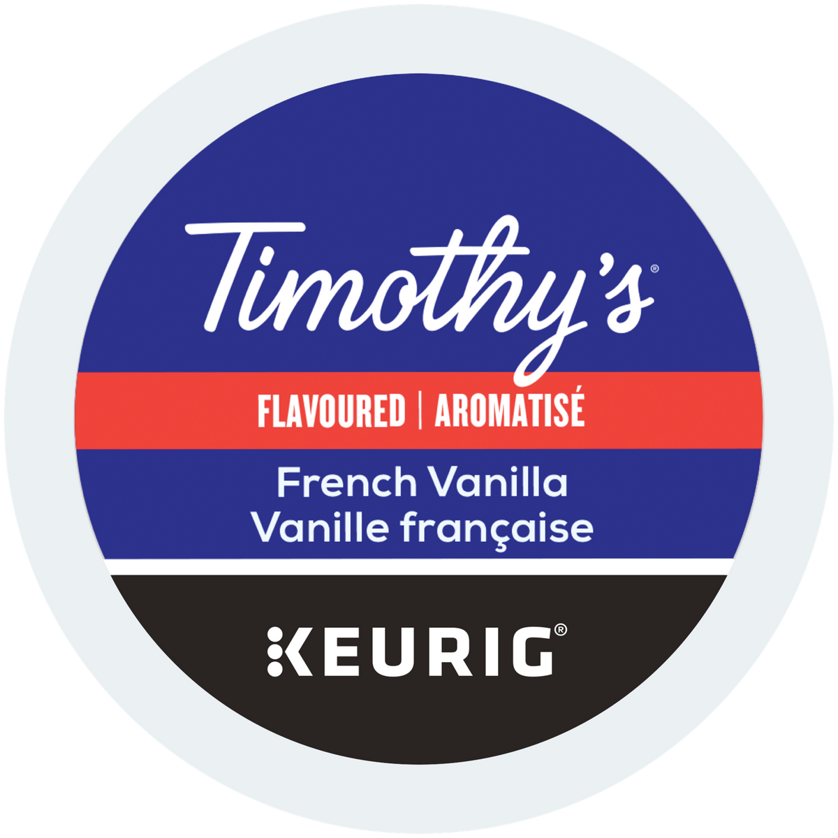 Timothy's French Vanilla Light Roast Coffee T7
