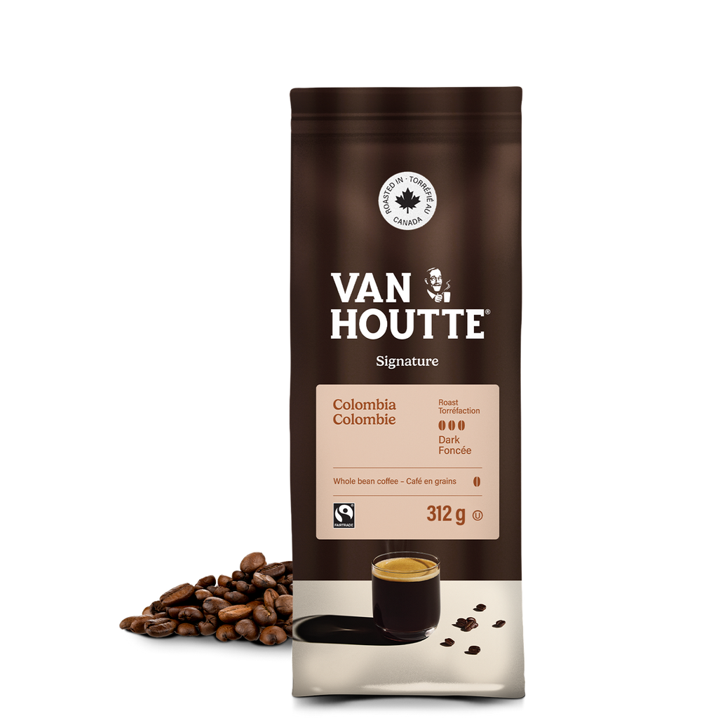 Van Houtte Colombia Fairtrade Signature Collection Dark Roast Whole Beans I8