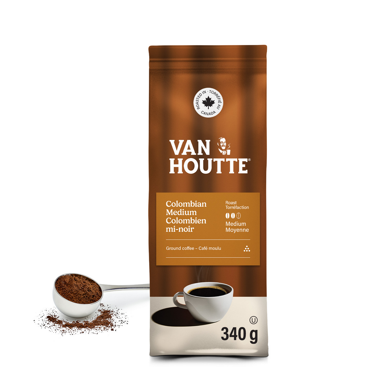 Van Houtte Colombian Medium Roast Ground Coffee H9