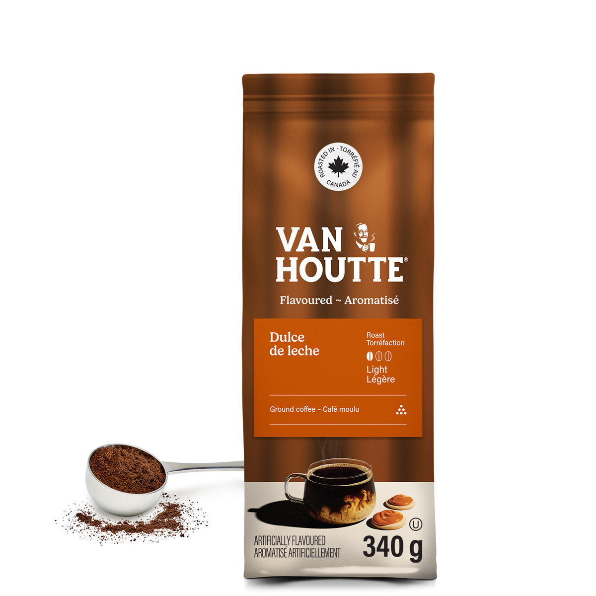 Van Houtte Dulce de Leche Light Roast Ground Coffee K6