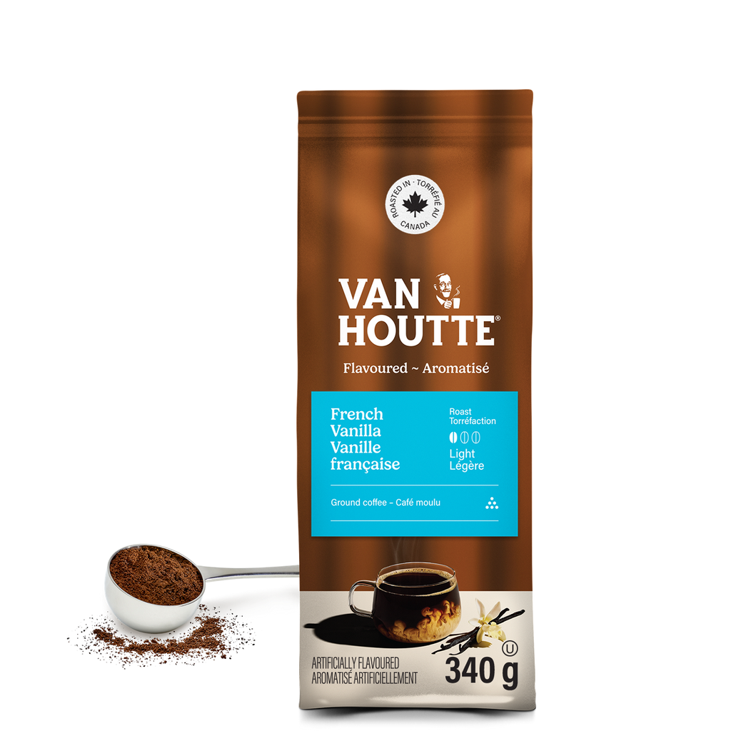 Van Houtte French Vanilla Light Roast Ground Coffee C2